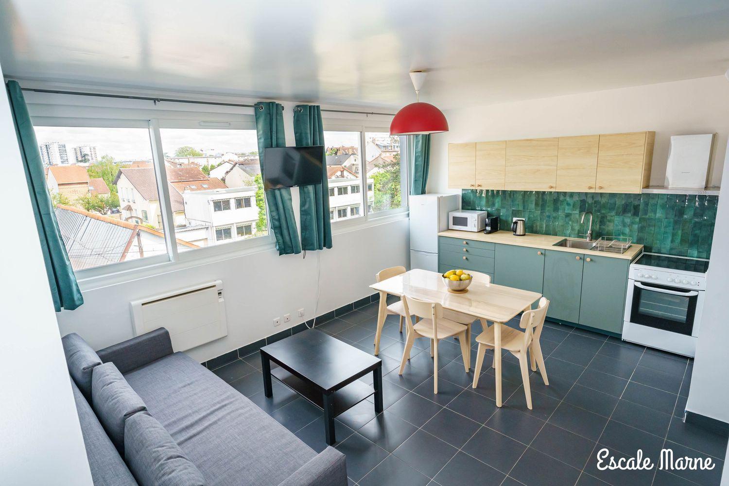 Escale-Marne Fr - 202 - Free Parking - Free Luggage Storage - All Equipped - Linen Included - Washing Machine - 10Mn Walk Metro 8 - Rer A - Panoramic View - From 1 To 14 Guests Maisons-Alfort Exterior foto