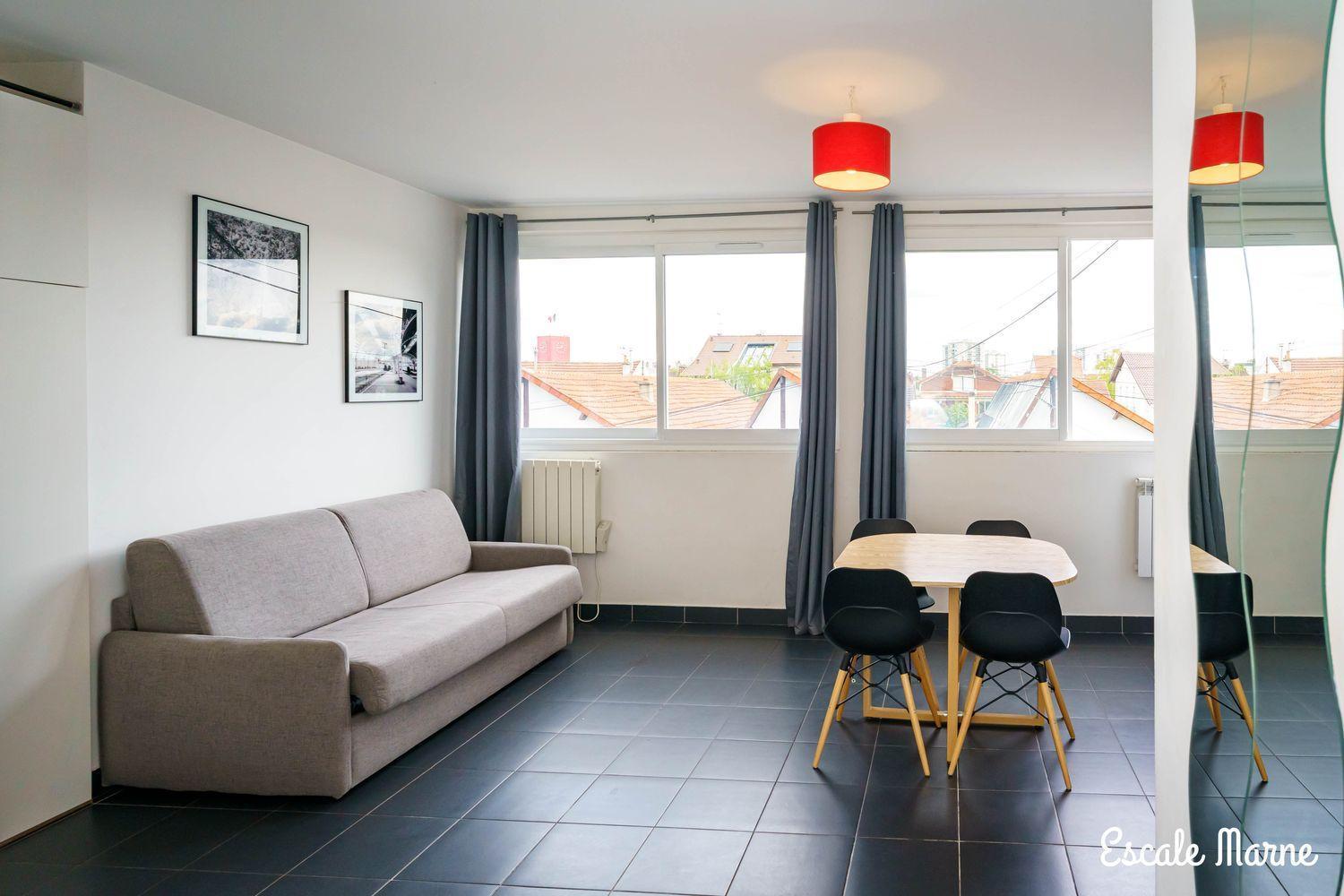 Escale-Marne Fr - 202 - Free Parking - Free Luggage Storage - All Equipped - Linen Included - Washing Machine - 10Mn Walk Metro 8 - Rer A - Panoramic View - From 1 To 14 Guests Maisons-Alfort Habitación foto