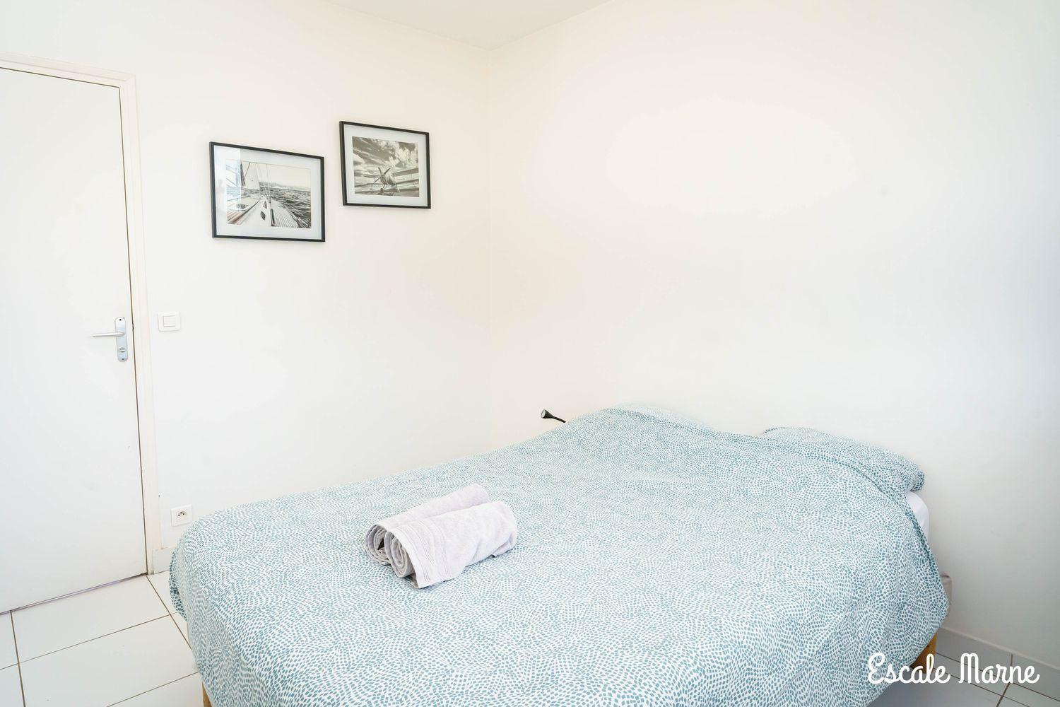 Escale-Marne Fr - 202 - Free Parking - Free Luggage Storage - All Equipped - Linen Included - Washing Machine - 10Mn Walk Metro 8 - Rer A - Panoramic View - From 1 To 14 Guests Maisons-Alfort Habitación foto